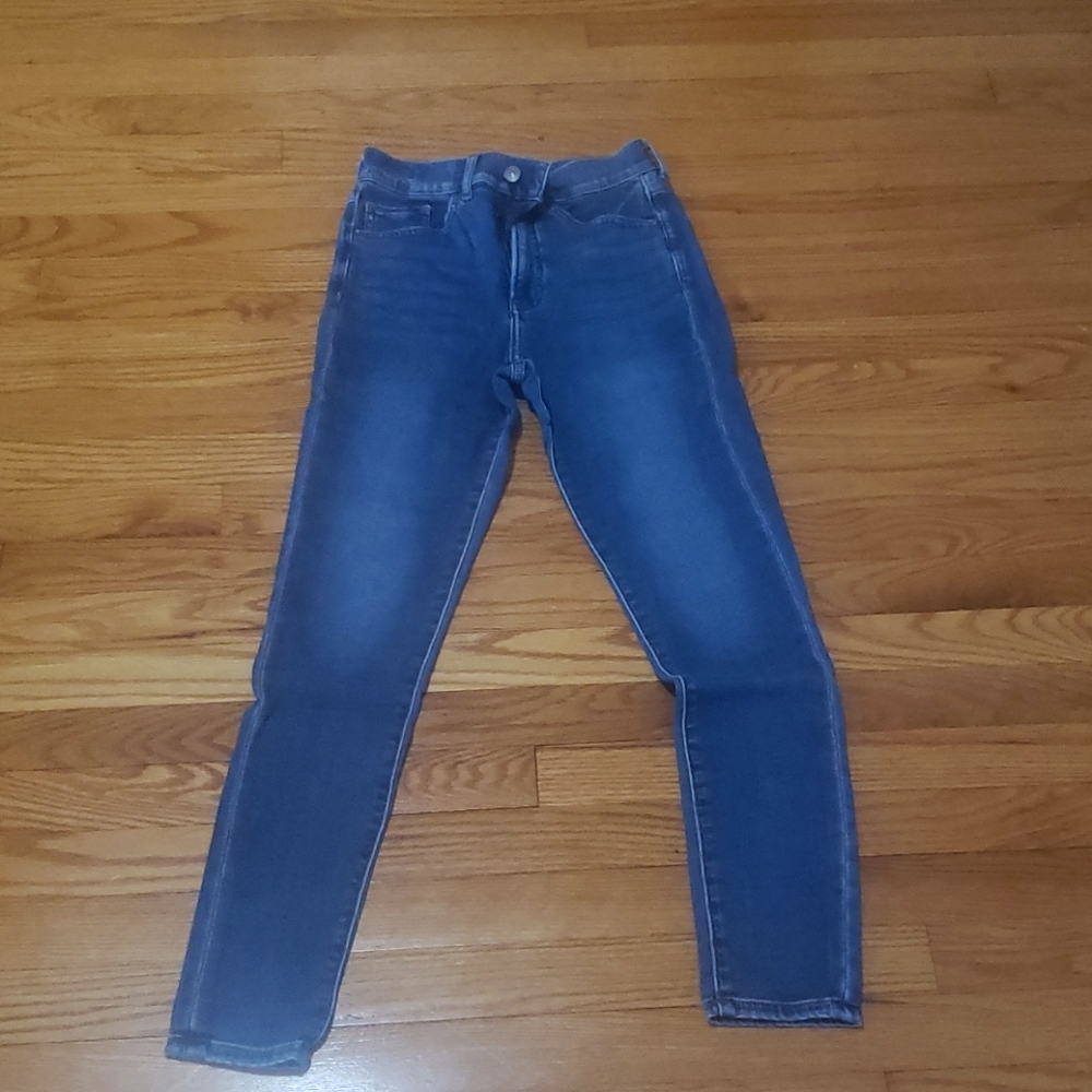 Express skinny high waisted luxe comfort jeans